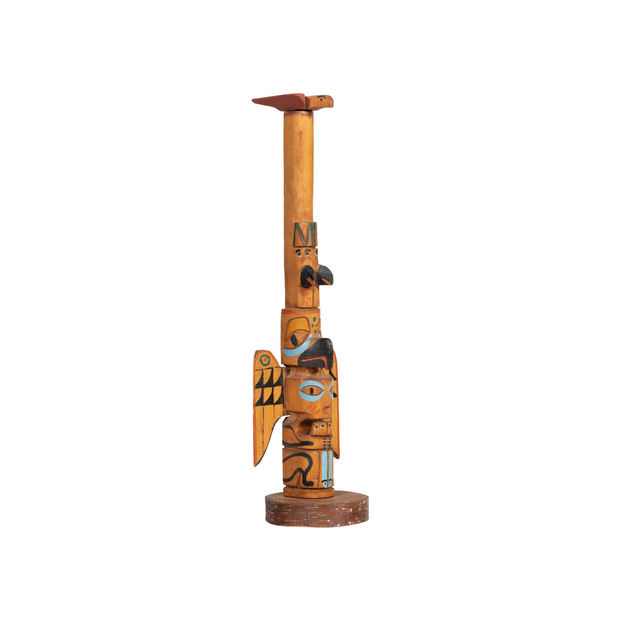 Tsimshian Chief Johnson Totem by Conrad Mather