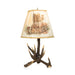 Black Forest Antler Table Lamp, Furnishings, Black Forest, Other