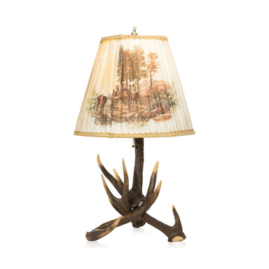Black Forest Antler Table Lamp, Furnishings, Black Forest, Other