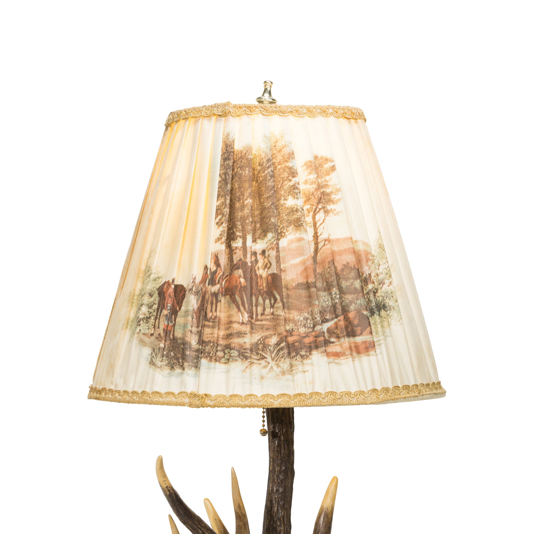 Black Forest Antler Table Lamp