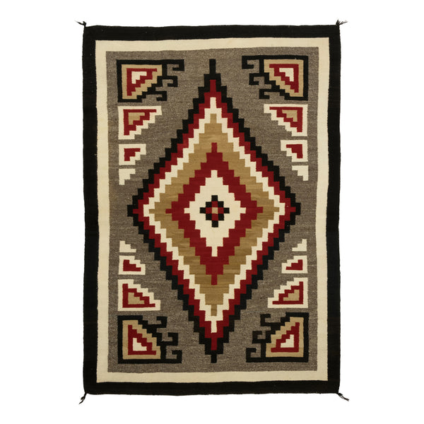 Navajo Crystal, Native, Weaving, Floor Rug