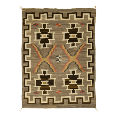 Navajo Crystal, Native, Weaving, Floor Rug