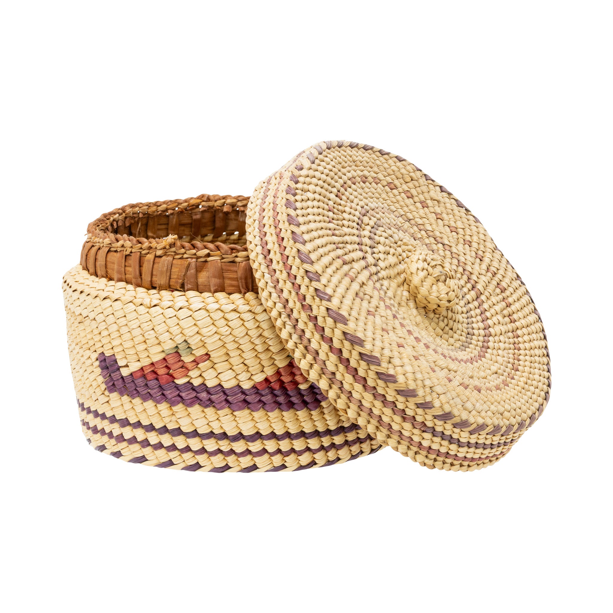 Makah Lidded Basket