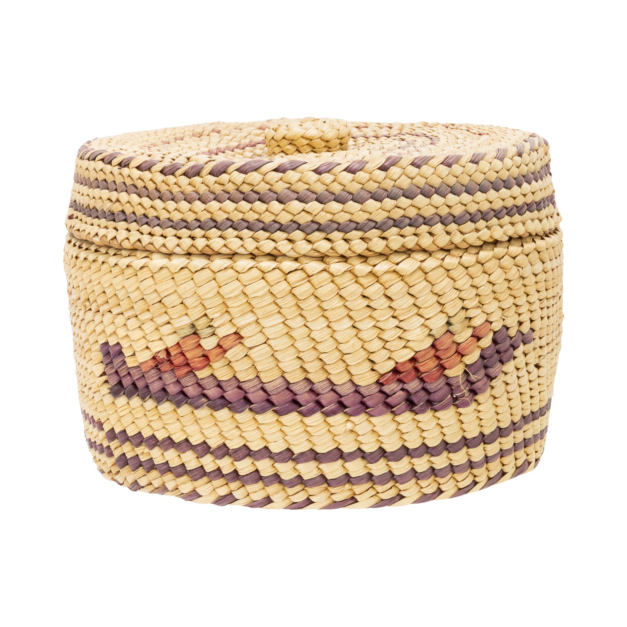 Makah Lidded Basket