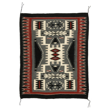Navajo Storm, Native, Weaving, Floor Rug