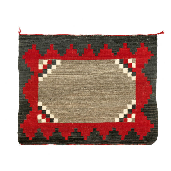 Navajo Ganado Single Saddle, Native, Weaving, Single Saddle Blanket