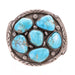 Navajo Turquoise and Silver Bracelet, Jewelry, Bracelet, Native