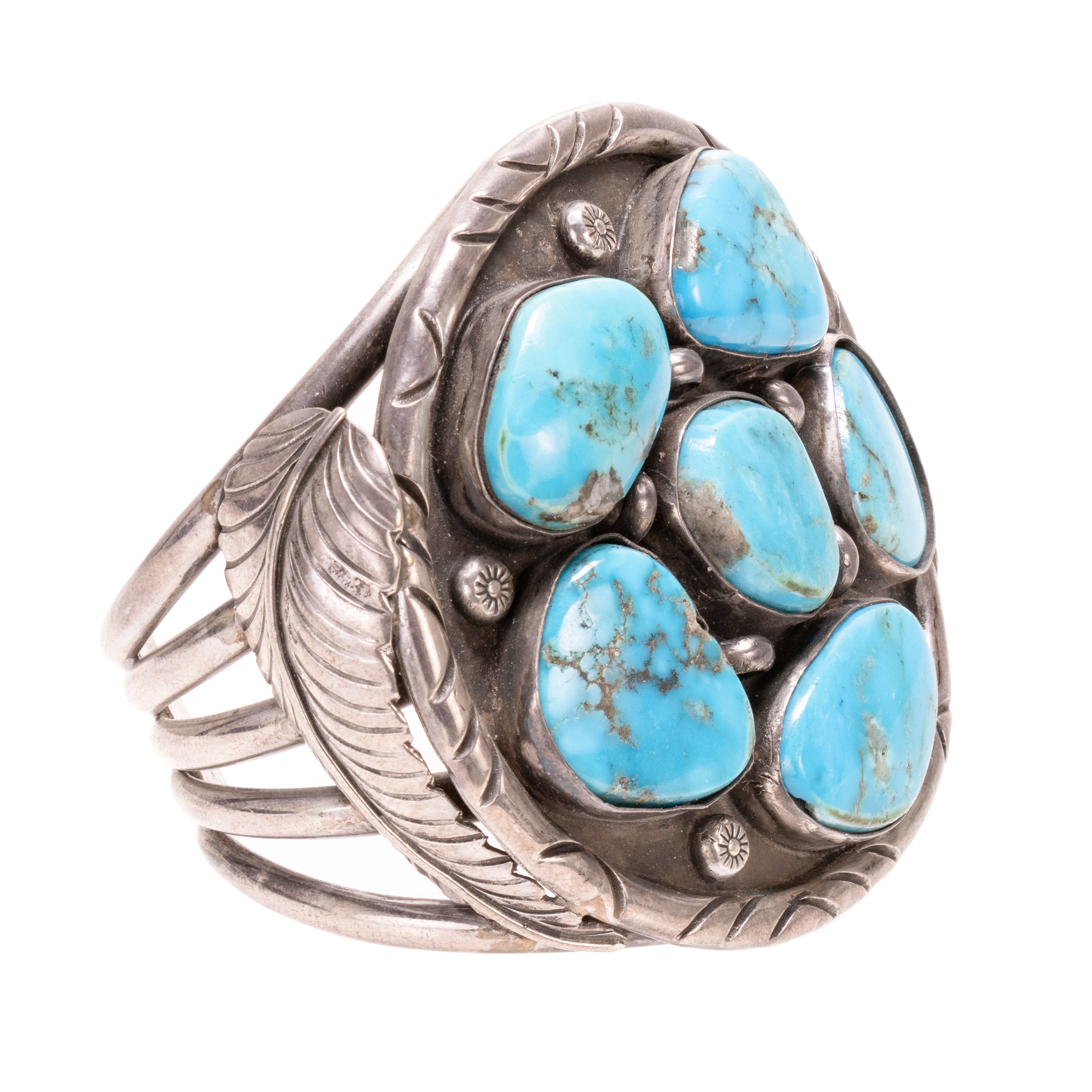 Navajo Turquoise and Silver Bracelet