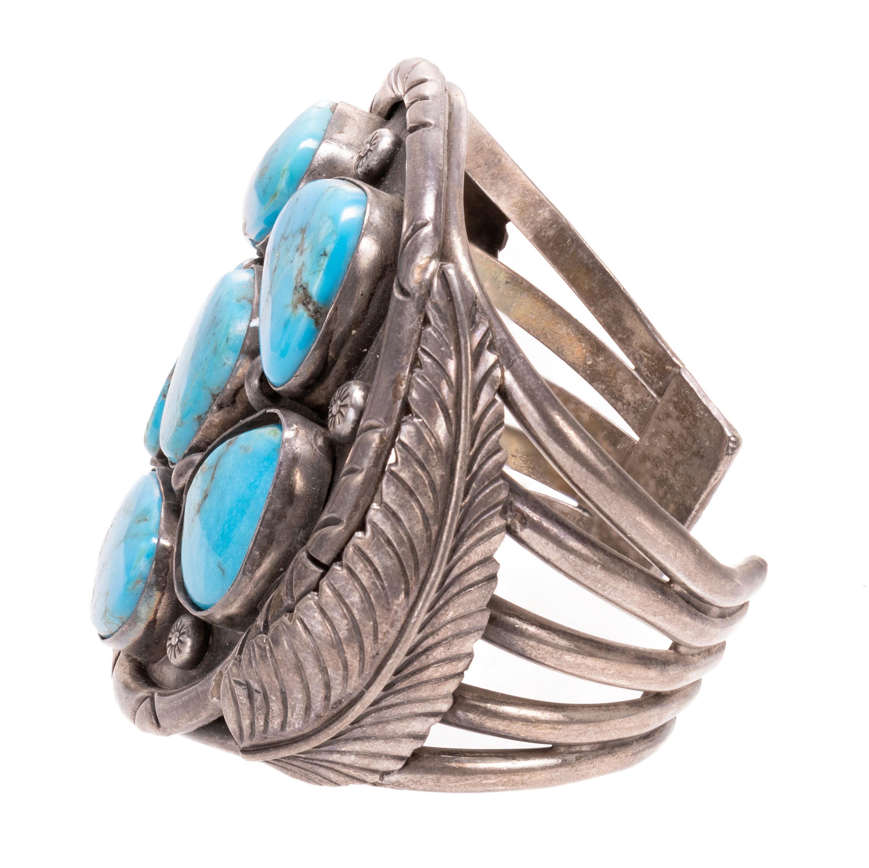 Navajo Turquoise and Silver Bracelet