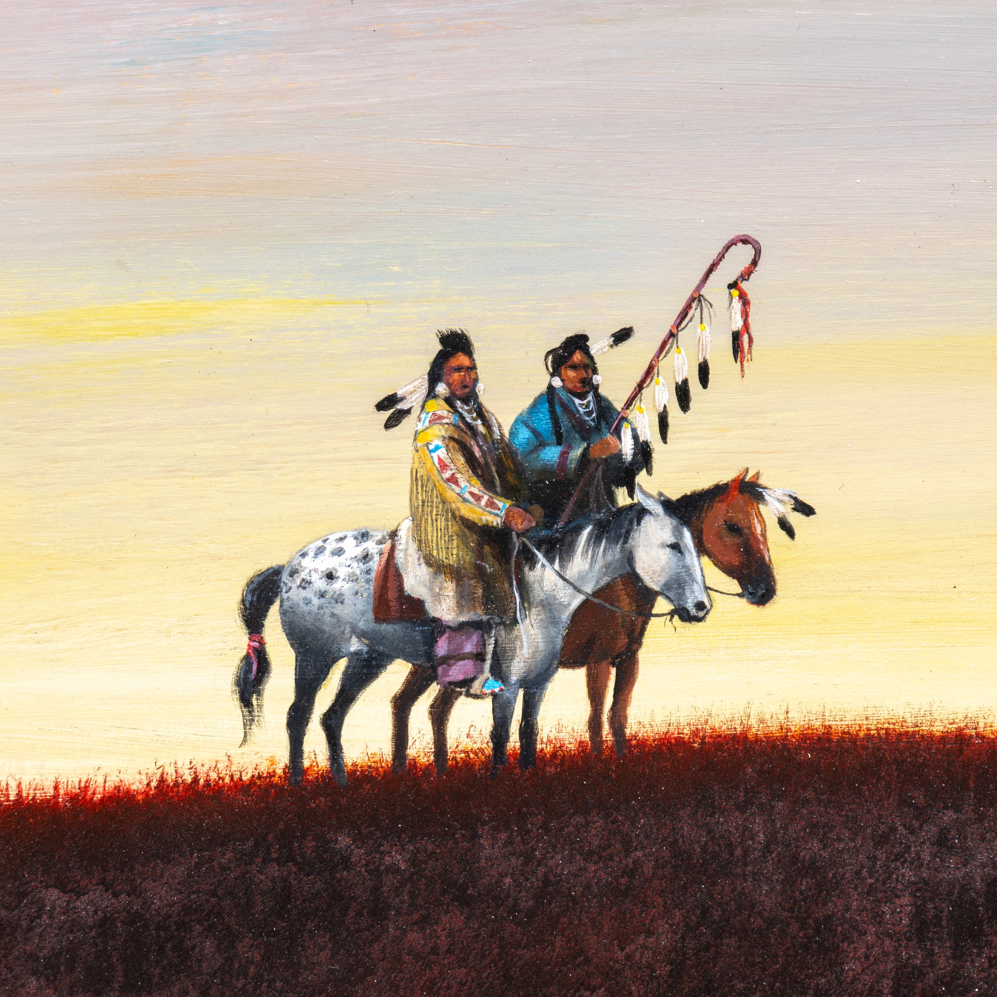 "Sundance Center Pole-Rocky Boys Indian Reservation" by Mario Rabago