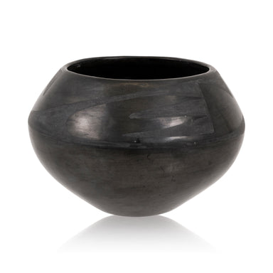 Marie Martinez Black Ware Jar, Native, Pottery, Historic