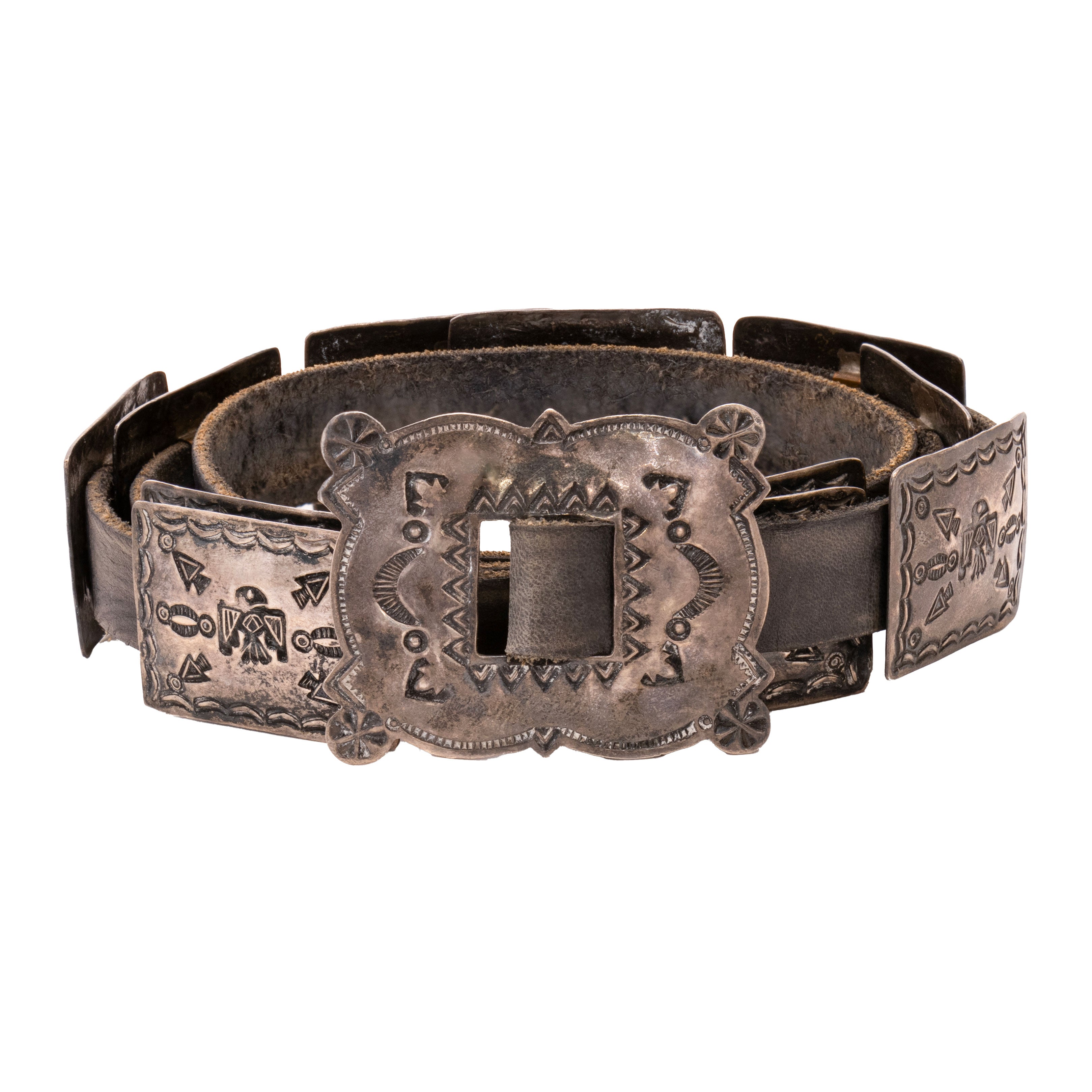 Fred Harvey Concho Belt