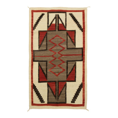 JB Moore Navajo Crystal, Native, Weaving, Floor Rug