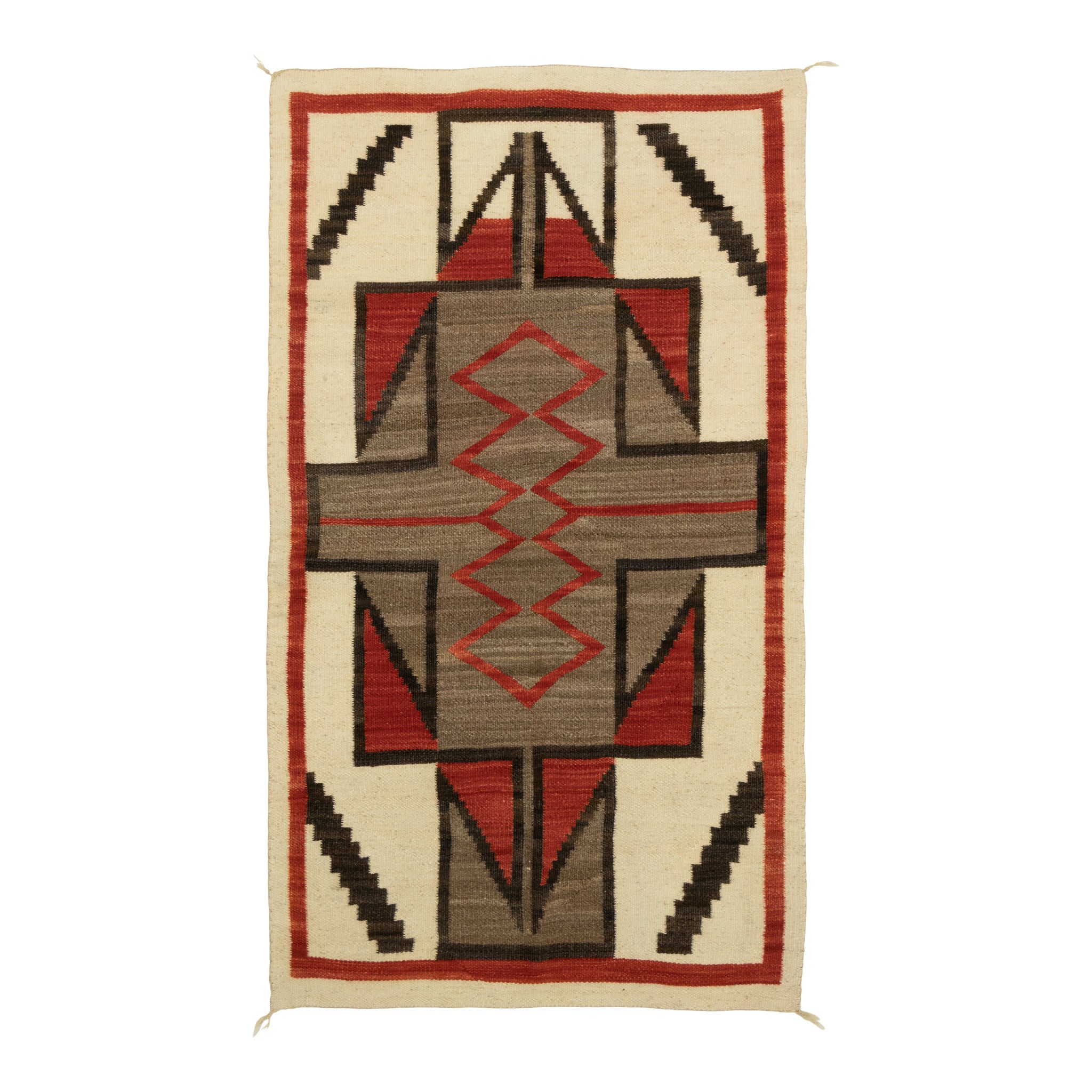 JB Moore Navajo Crystal, Native, Weaving, Floor Rug