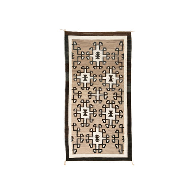 Navajo Two Grey Hills, Native, Weaving, Floor Rug
