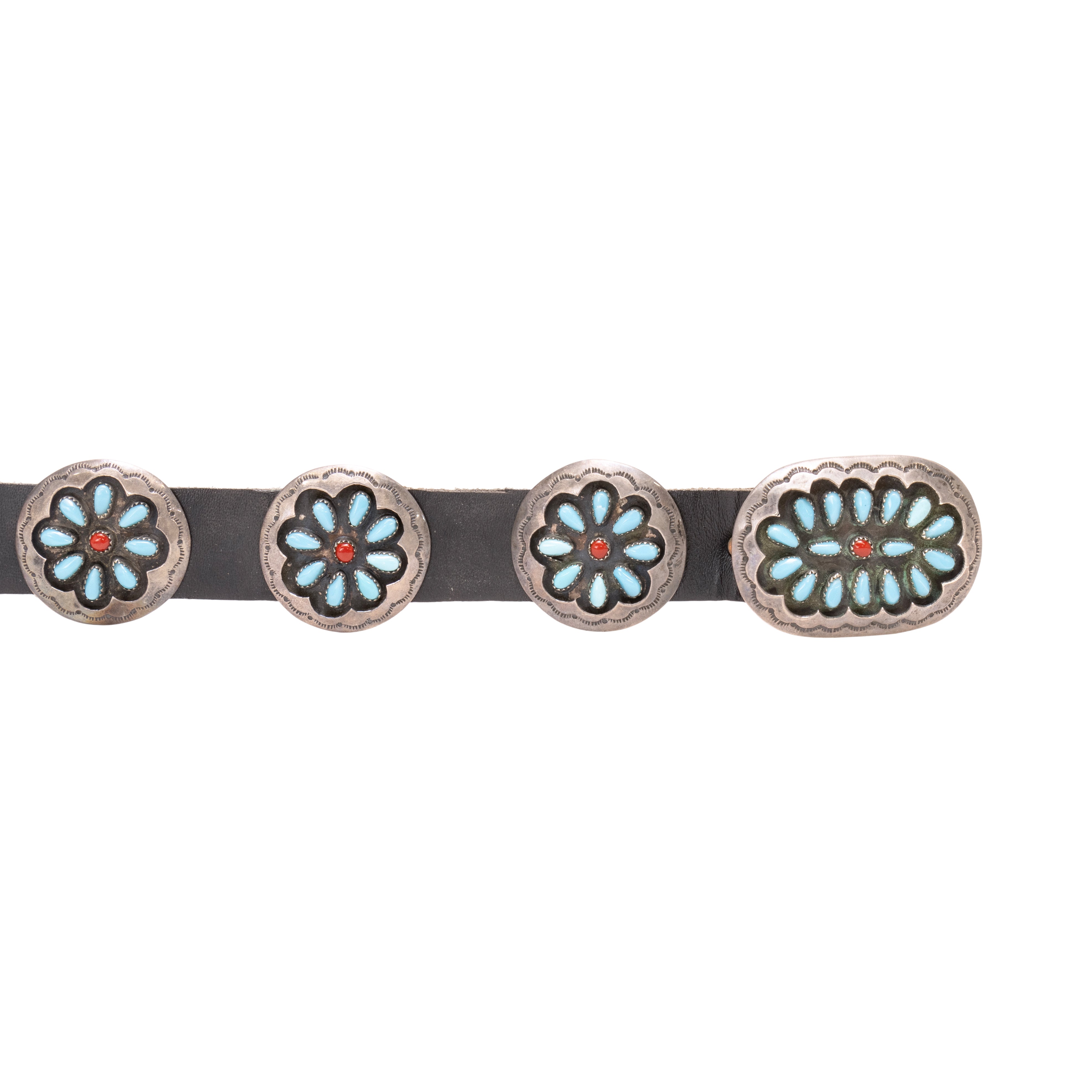 Navajo Shadowbox Concho Belt