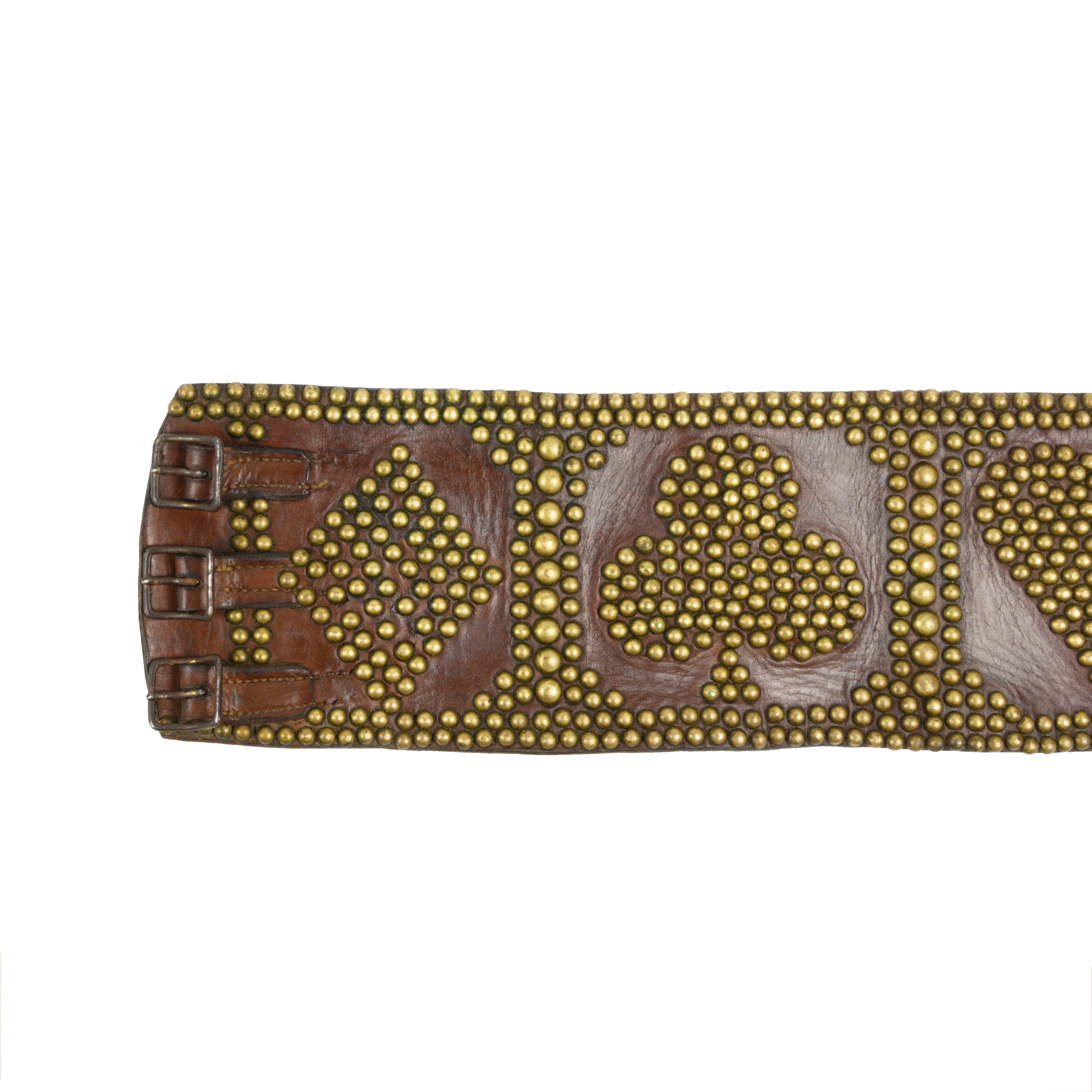 Studded Bronc Belt