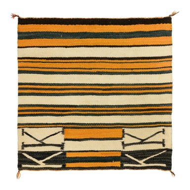 Navajo Single Saddle, Native, Weaving, Single Saddle Blanket
