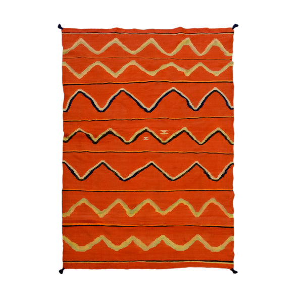 Classic Navajo Serape, Native, Weaving, Serape