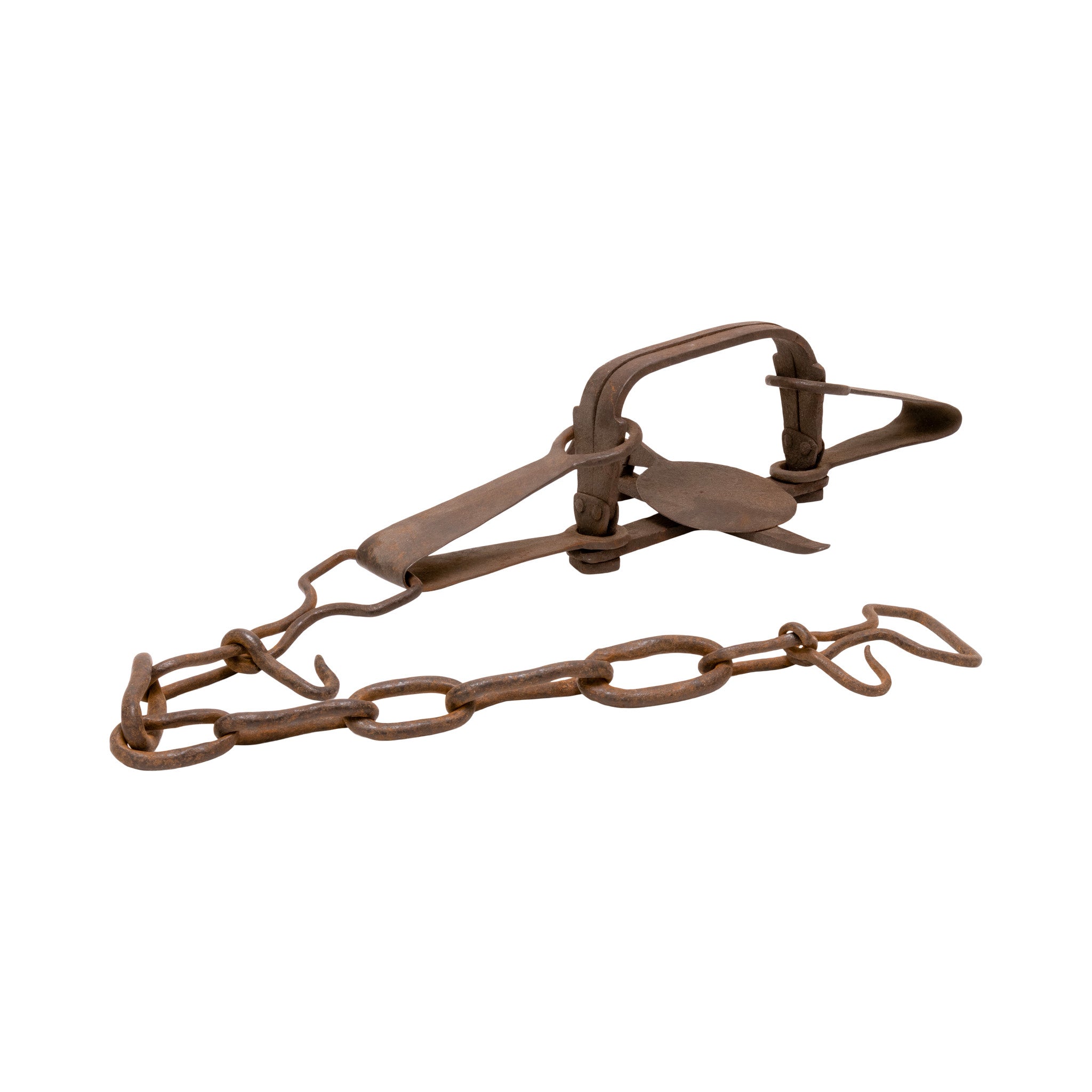 Hand Forged Wolf Trap, Sporting Goods, Trapping, Trap