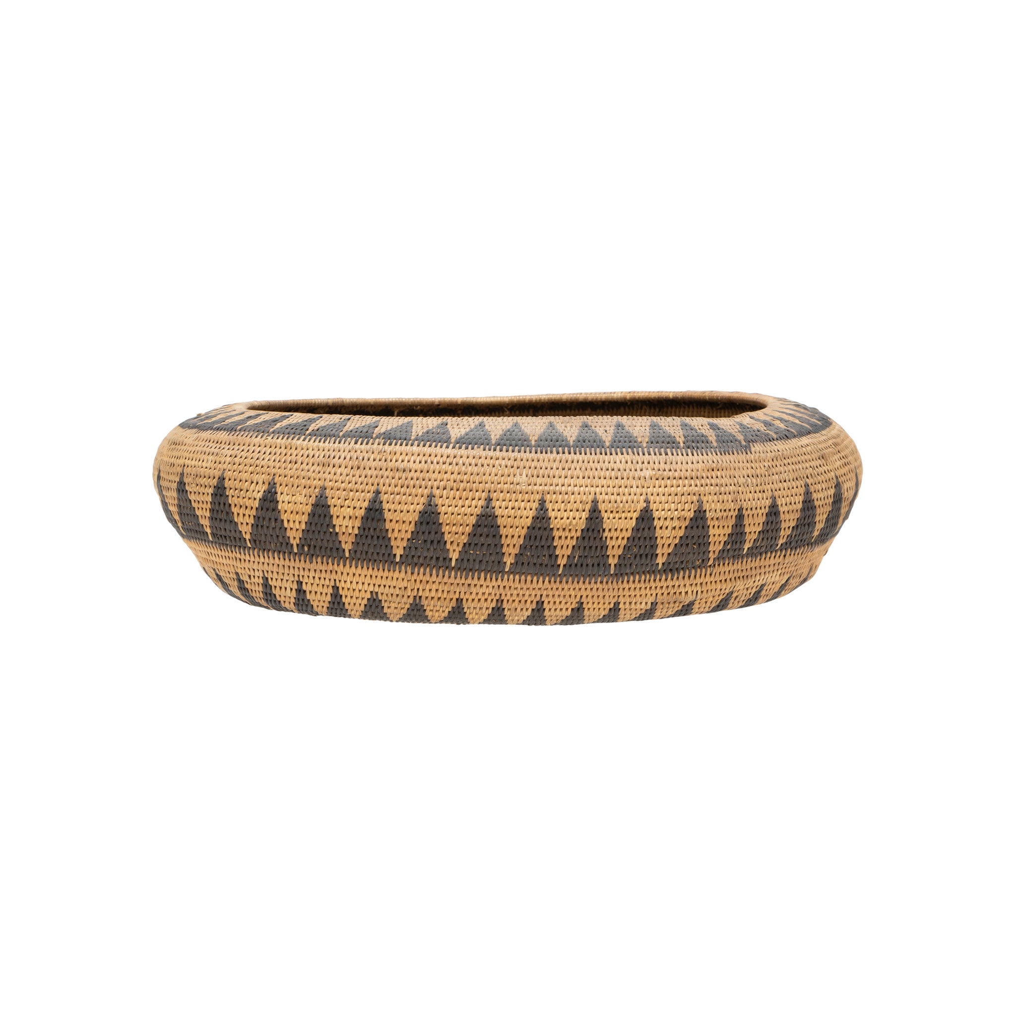Pomo Boat-shaped Basket