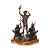 "The Signal Glass" Bronze by Robert Scriver, Fine Art, Bronze, Limited