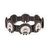 Zuni War Bonnet Concho Belt, Jewelry, Belt, Native