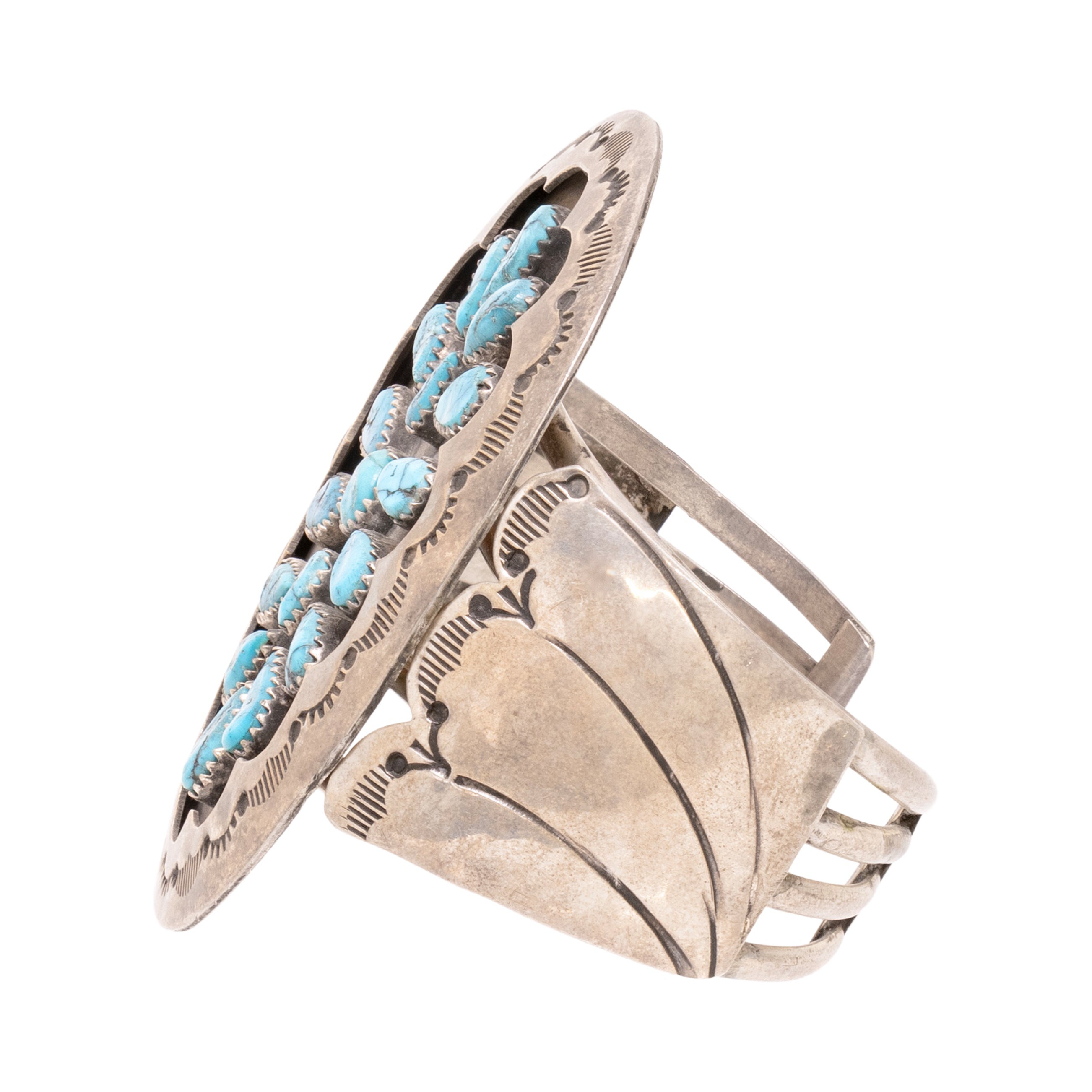 Navajo Teardrop Cluster Bracelet