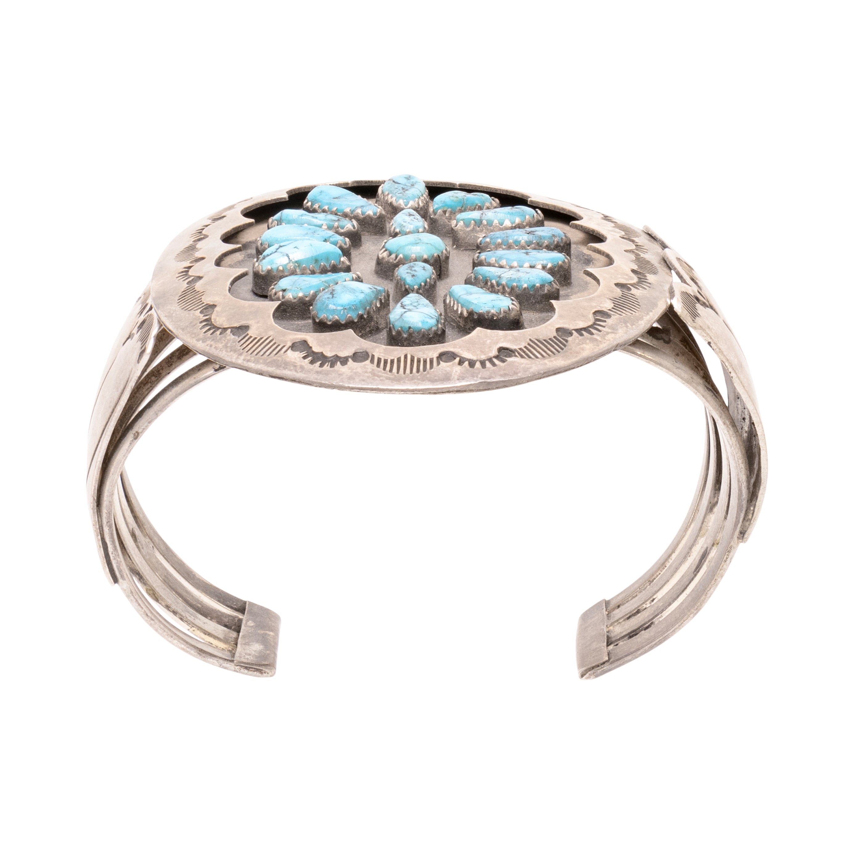 Navajo Teardrop Cluster Bracelet