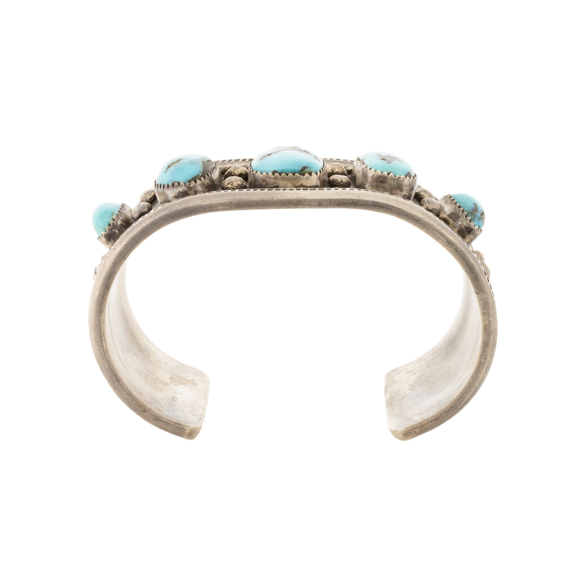 Navajo Bisbee Turquoise Cuff