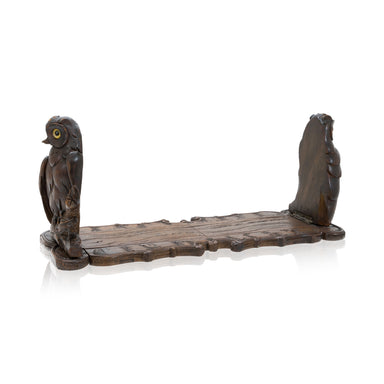 Black Forest Owl Bookends, Furnishings, Black Forest, Other