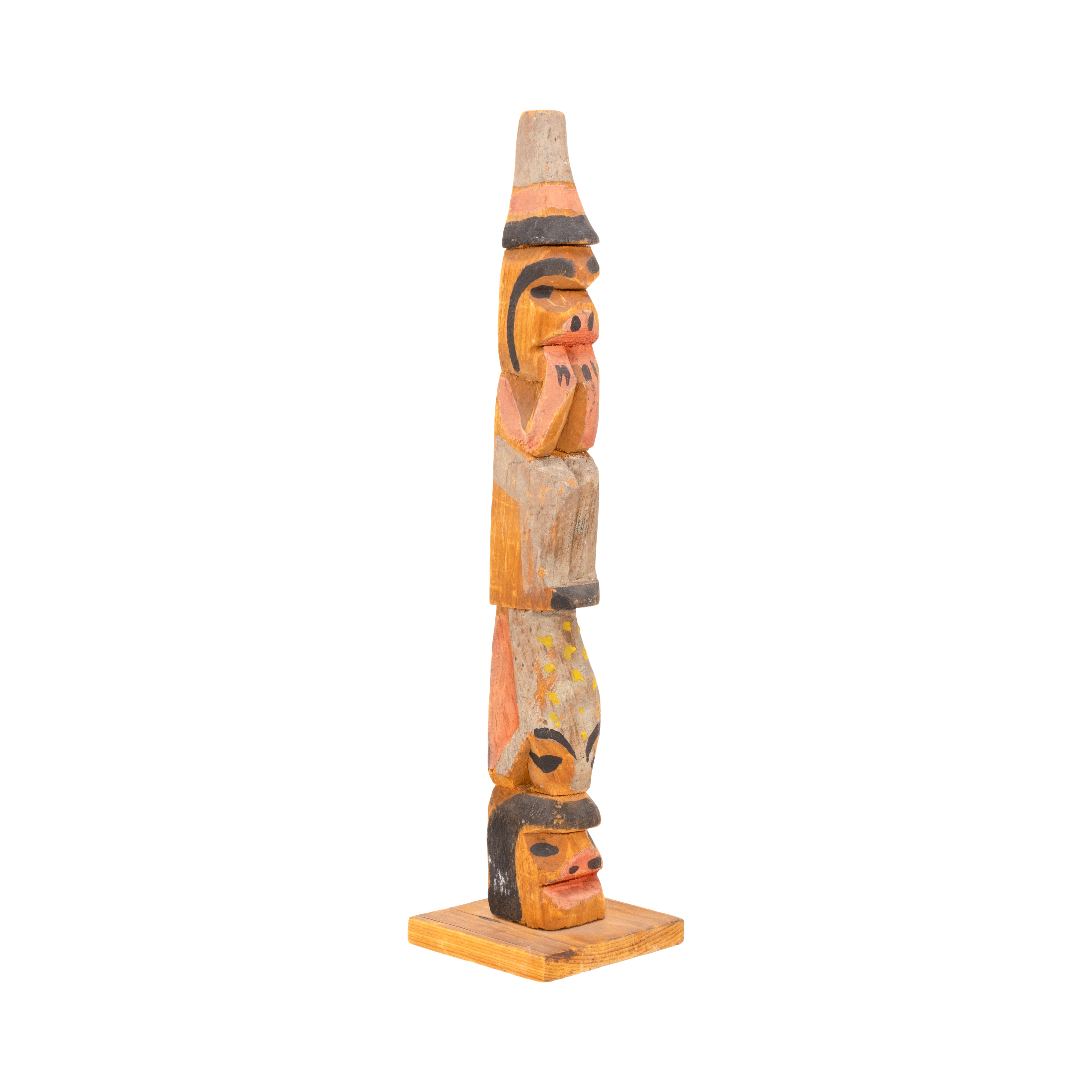 Old Coast Salish Totem