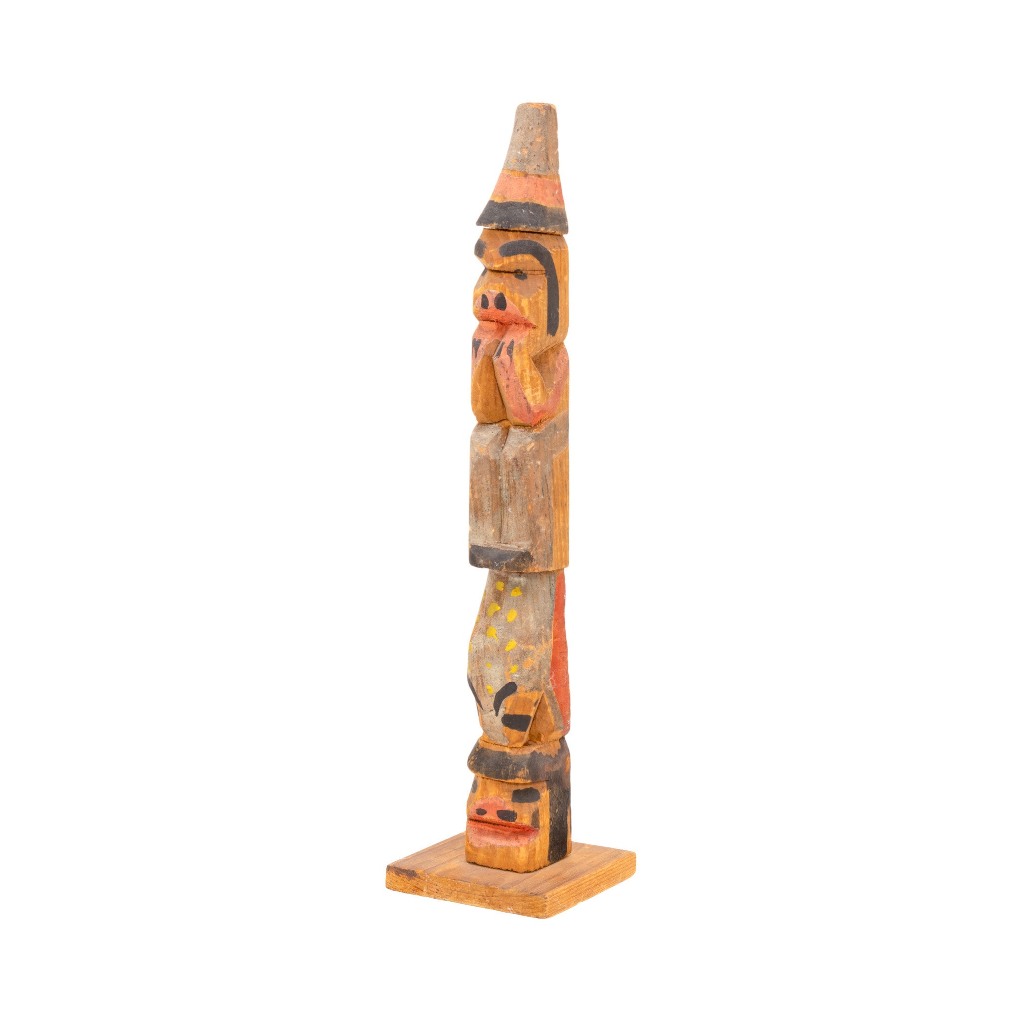 Old Coast Salish Totem