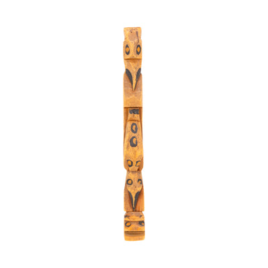 Old Coast Salish Totem, Native, Carving, Totem Pole