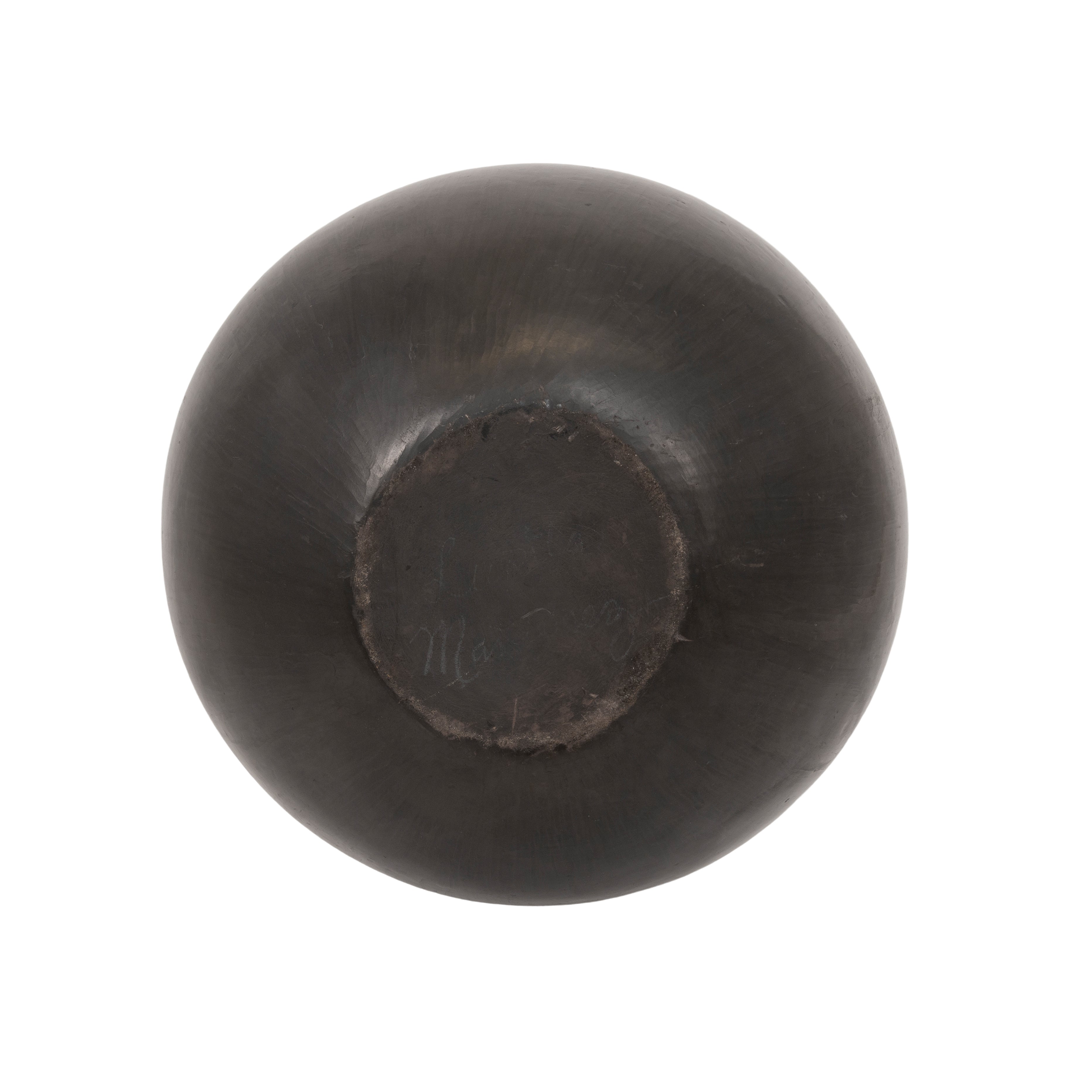 Lupita Martinez Santa Clara Black Ware Olla