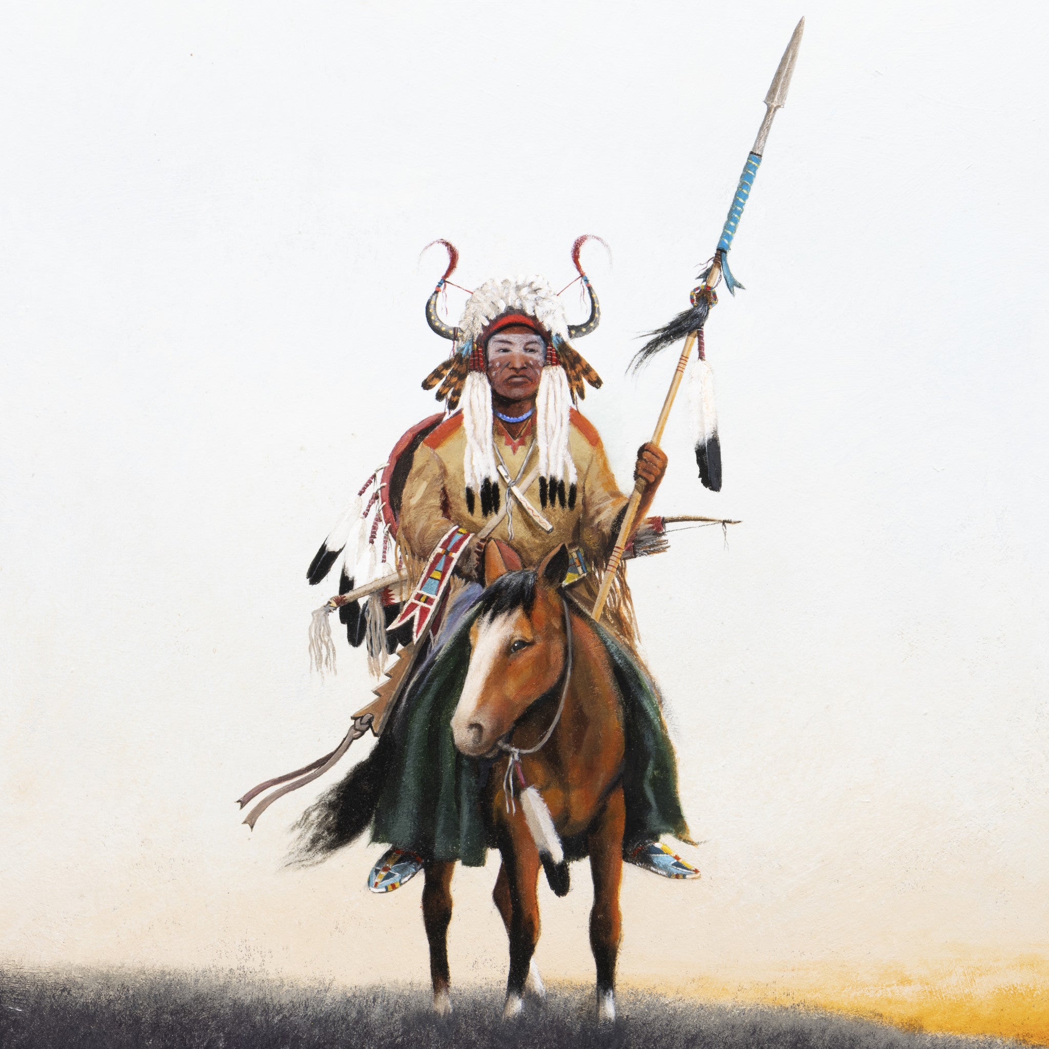 "Crow Warrior" By Mario Rabago