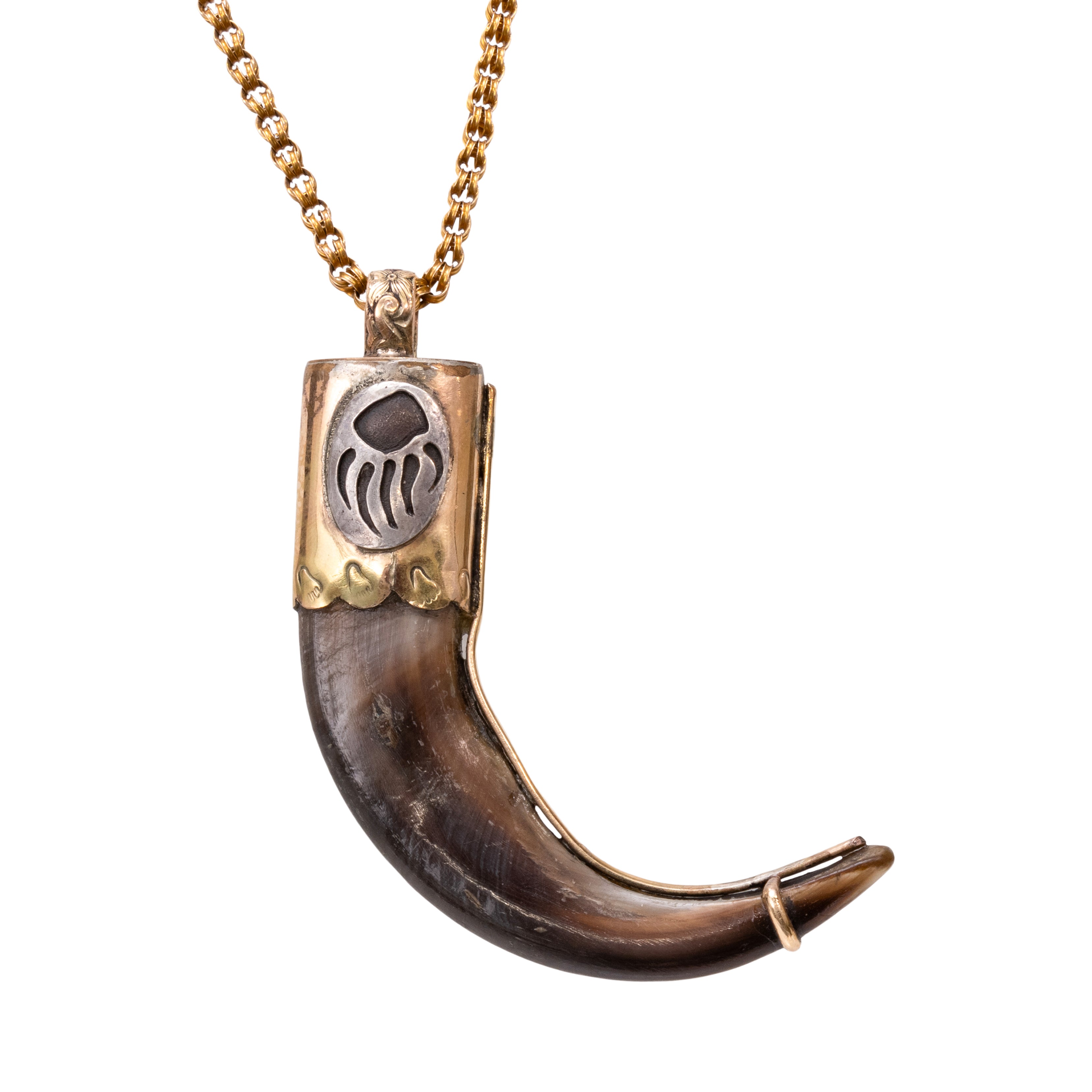 Bear Claw Pendant Necklace