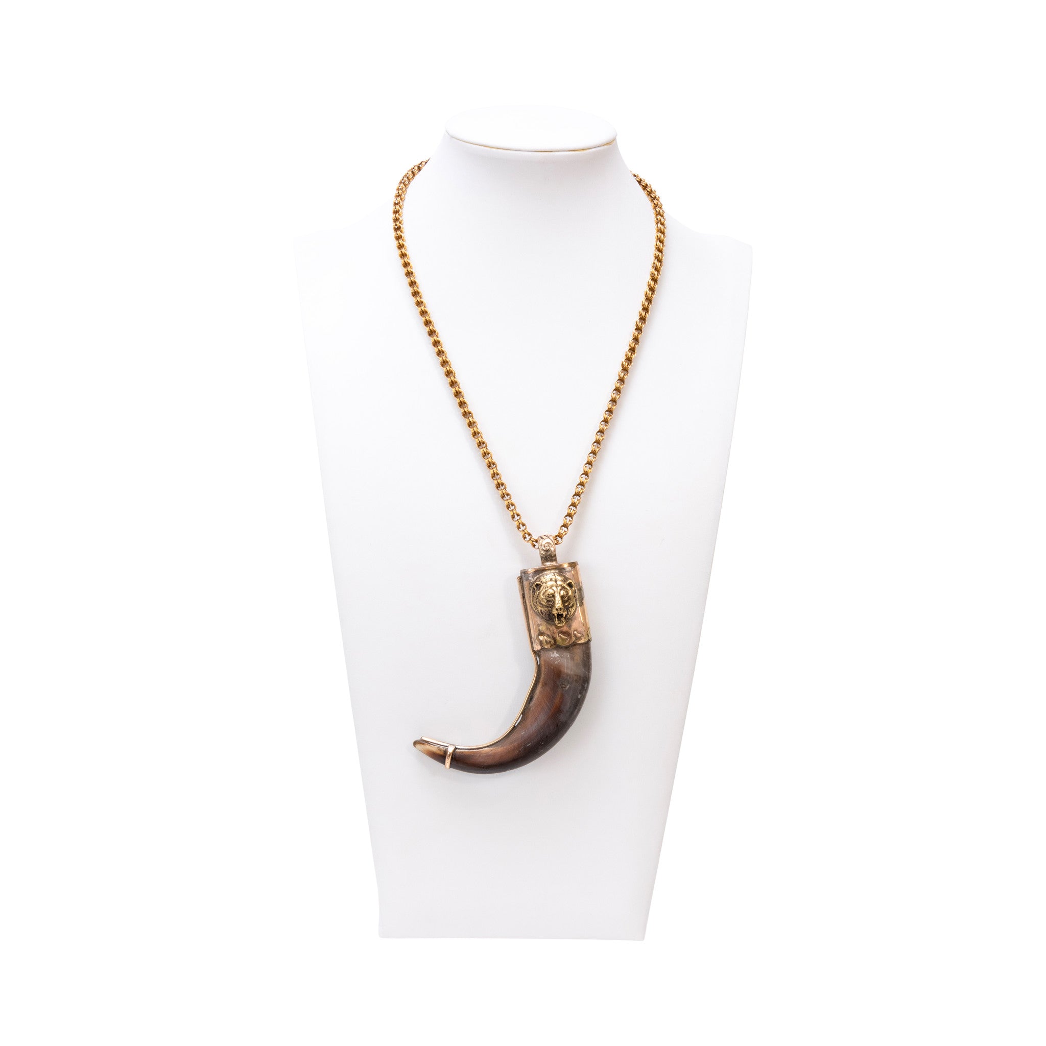 Bear Claw Pendant Necklace