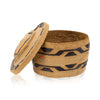 Tlingit Rattle Top Basket, Native, Basketry, Vertical