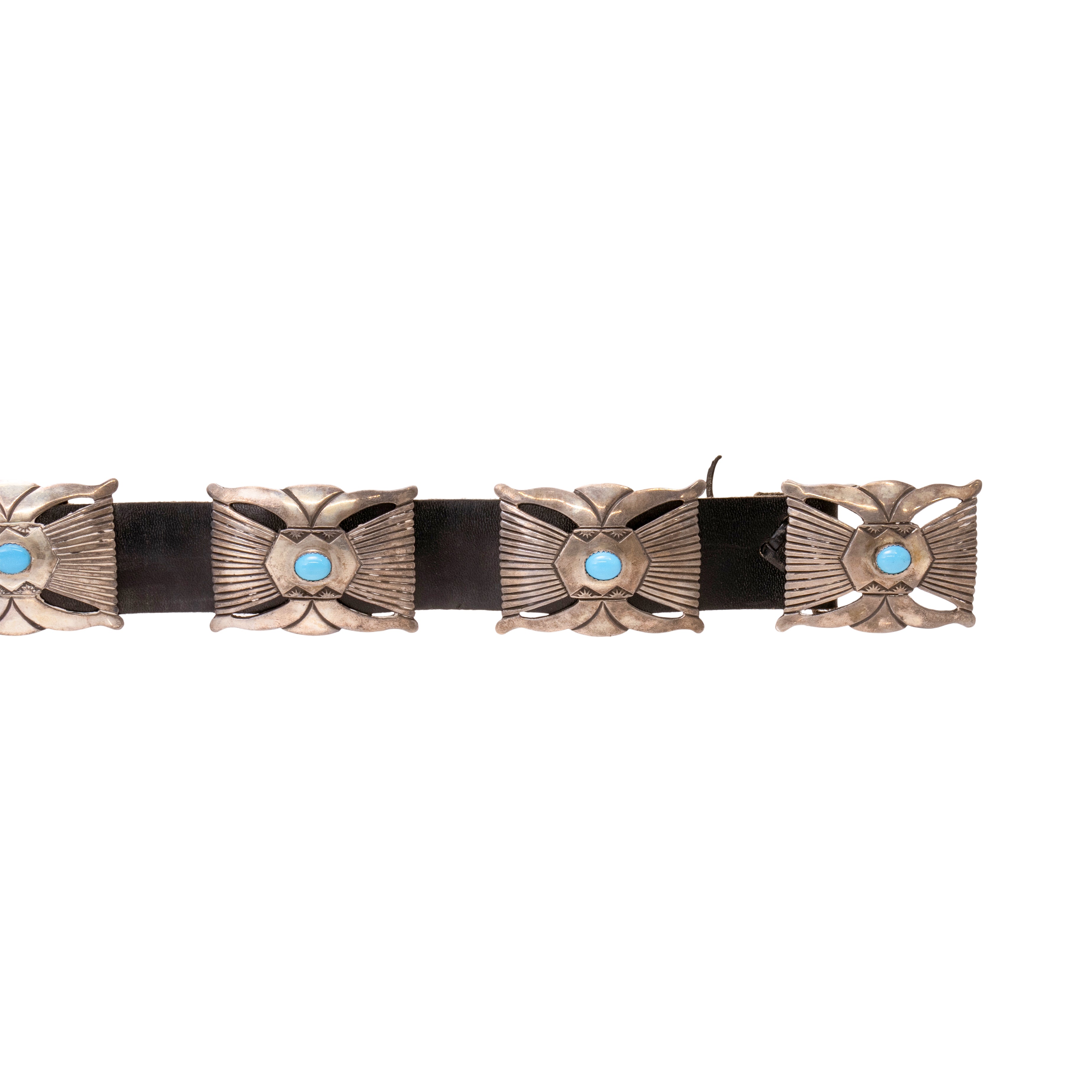 Navajo Turquoise Concho Belt