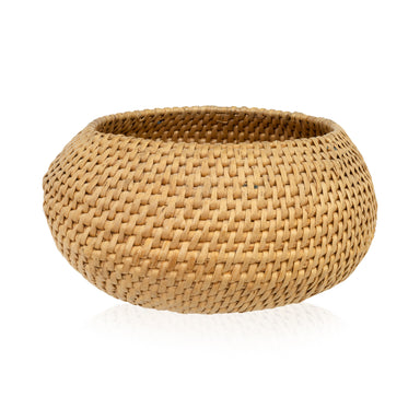 Washoe Basket, Native, Basketry, Vertical