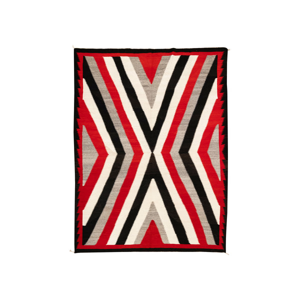 Navajo Ganado, Native, Weaving, Floor Rug