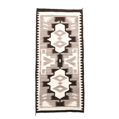 Navajo Crystal Runner, Native, Weaving, Floor Rug