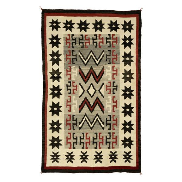 Navajo Crystal, Native, Weaving, Floor Rug