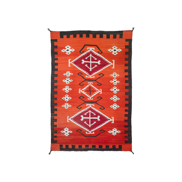 Navajo Crystal, Native, Weaving, Floor Rug