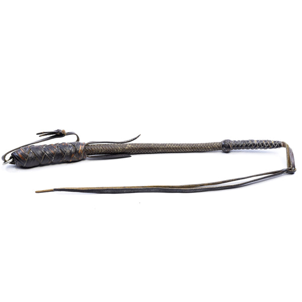 Braided Leather Quirt, Western, Horse Gear, Quirt