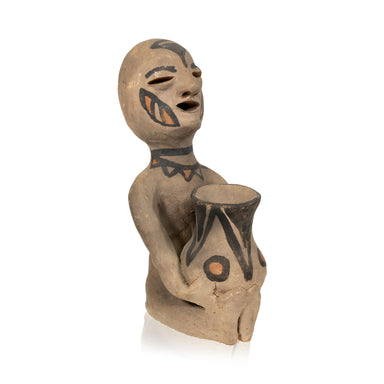 Tesuque Rain God, Native, Pottery, Historic
