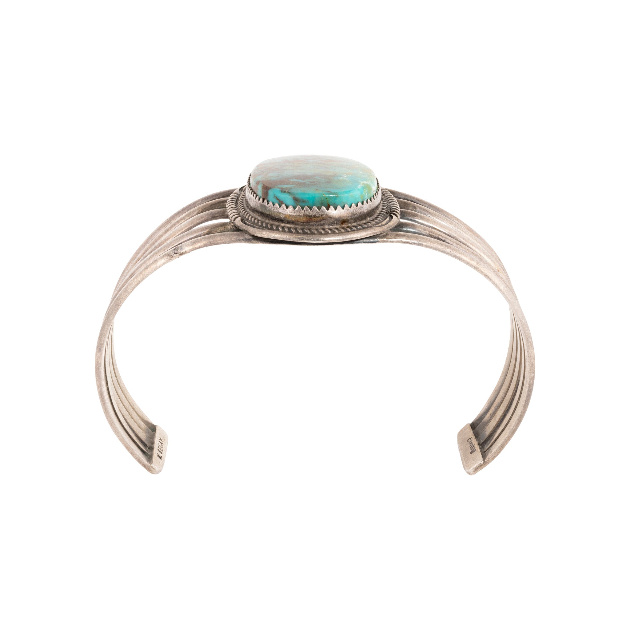 Navajo Blue Diamond Turquoise Bracelet