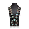 Navajo Squash Blossom Necklace Set