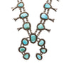 Navajo Squash Blossom Necklace Set